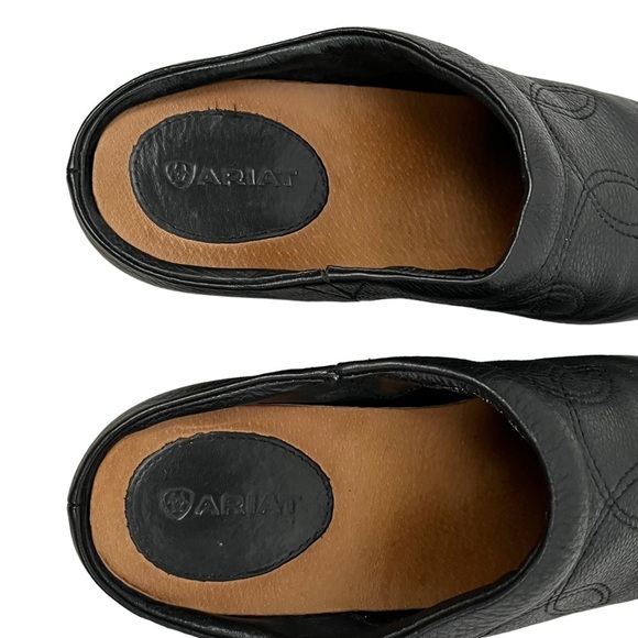 ARIAT Western Leather Mules - Picture 5 of 9